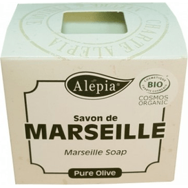 Alepia Mydło marsylskie 100% oliwy z oliwek BIO, 190g