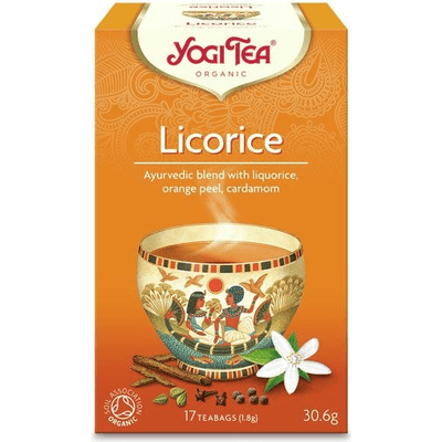 Herbata korzenna z lukrecją - Licorice BIO Yogi Tea