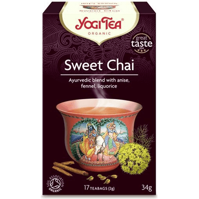Herbata chai - Słodki chai - Sweet chai BIO Yogi Tea