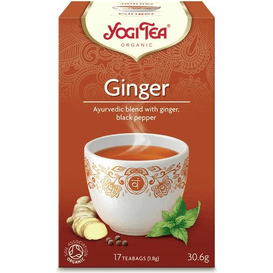 Yogi Tea Herbata ziołowa - Imbir - Ginger BIO, 17 szt.