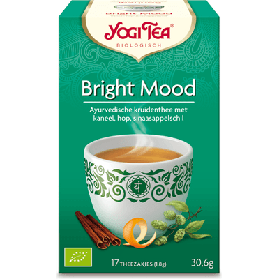 Herbata ziołowa na dobry nastrój - Bright mood BIO Yogi Tea