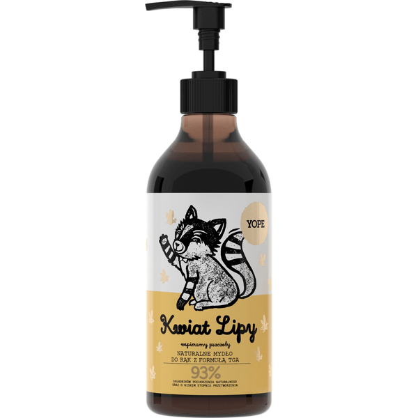 Nautralne mydło w płynie – Kwiat lipy