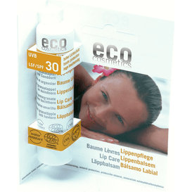 Eco Cosmetics SPF 30 balsam do ust z owocem granatu i rokitnikiem, 4 g
