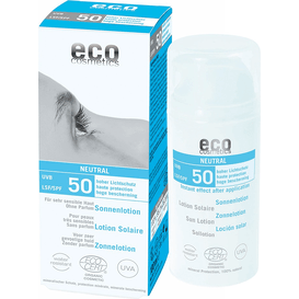Eco Cosmetics SPF 50 emulsja na słońce bezzapachowa - Neutral, 100 ml