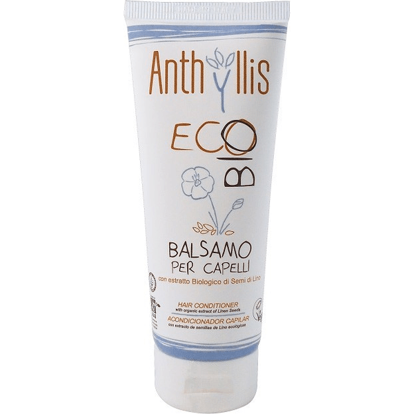 Odżywka do włosów z ekologicznym ekstraktem z nasion lnu i proteinami ryżu