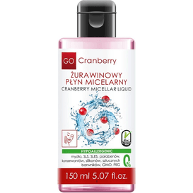 GoCranberry Żurawinowy płyn micelarny, 150 ml