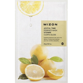 Mizon Joyful Time - Rozświetlająca maska w płacie - Vitamin, 23 g