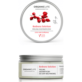 Organic Life Peeling enzymatyczny do cery naczynkowej - Redness Sollution, 100 g