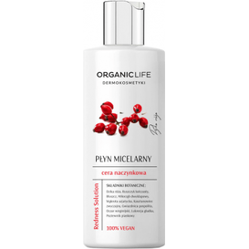 Organic Life Płyn micelarny do cery naczynkowej - Redness Solution, 200 g
