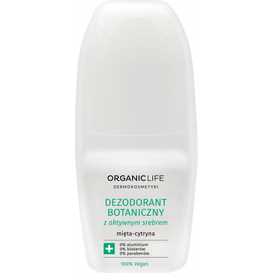 Organic Life Dezodorant botaniczny z aktywnym srebrem - mięta cytryna, 50 ml