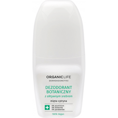 Dezodorant botaniczny z aktywnym srebrem - mięta cytryna Organic Life