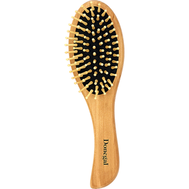 Donegal Nature Gift - Drewniana szczotka do włosów i masażu skóry głowy - 22 cm