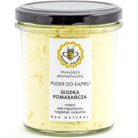 Miodowa Mydlarnia Puder do kąpieli - Słodka pomarańcza, 180 g