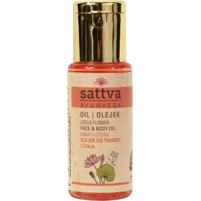 Olejek do twarzy i ciała - Kwiat lotosu Sattva Ayurveda